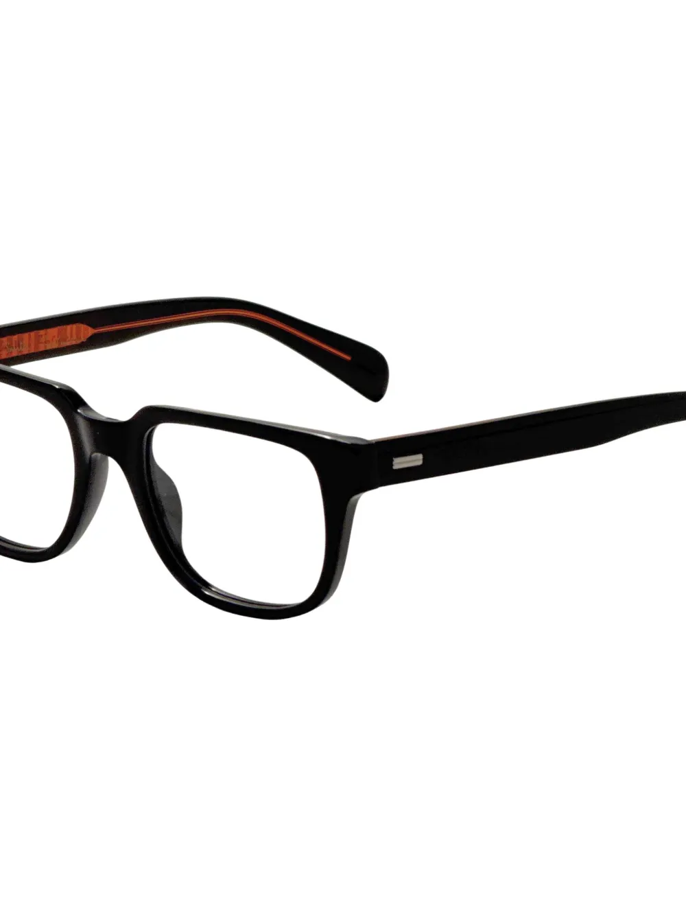 Paul Smith Goswell bril met rechthoekig montuur Zwart
