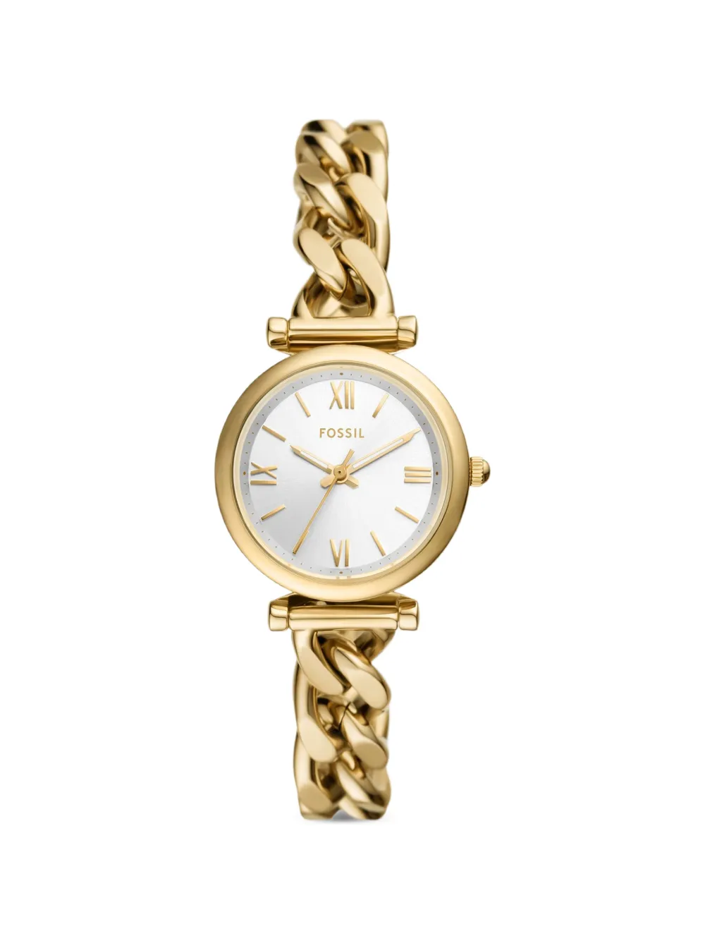 FOSSIL Carlie curb-chain 28mm watch - Toni neutri