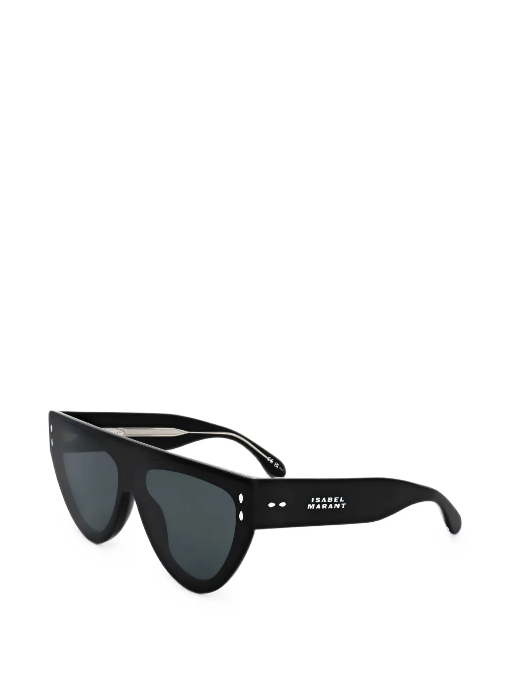 ISABEL MARANT geometric-frame sunglasses - Nero