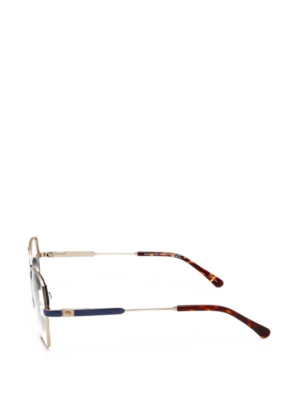 Kate Spade Bril met geometrisch montuur Goud