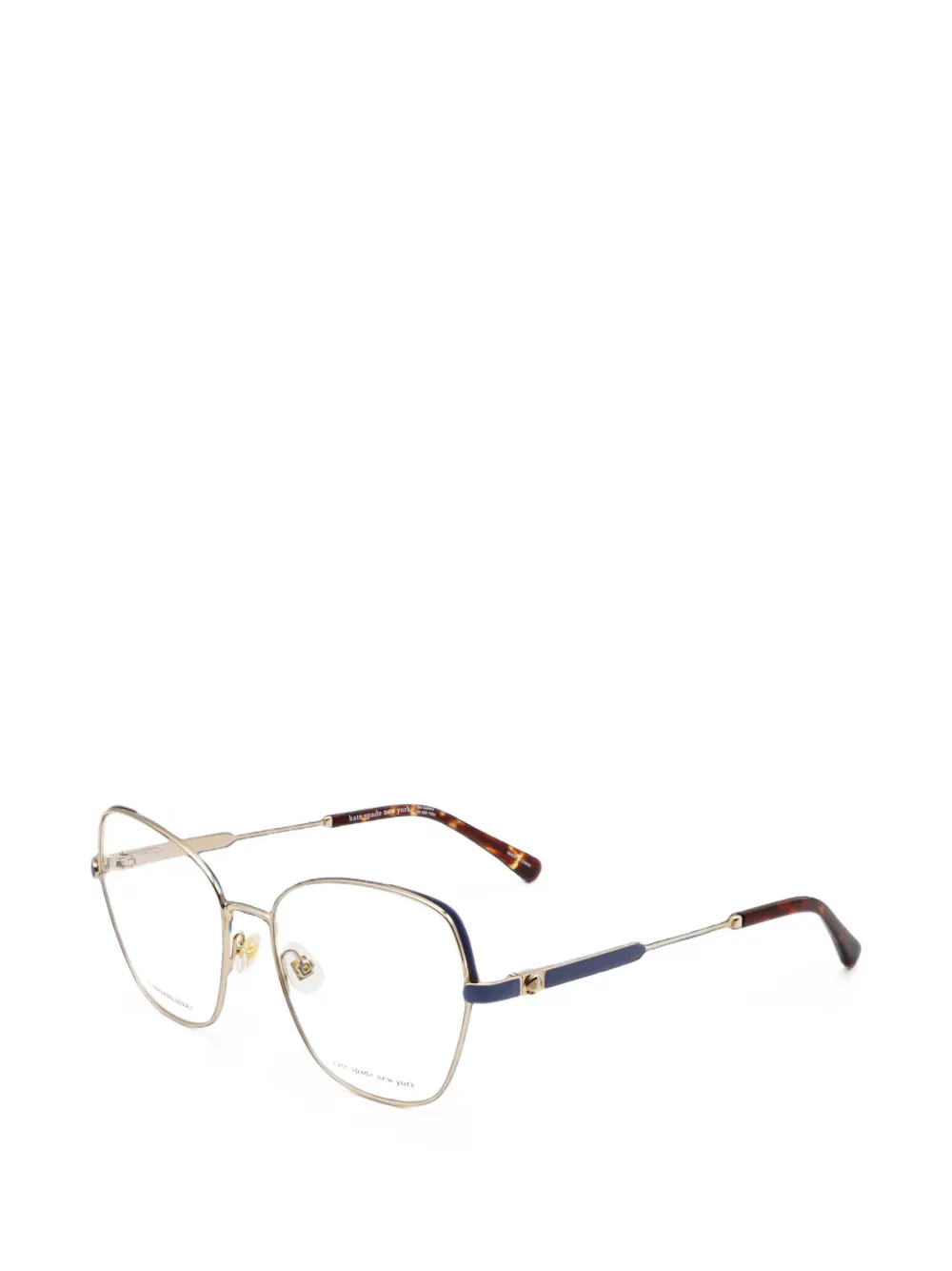 Kate Spade Bril met geometrisch montuur Goud