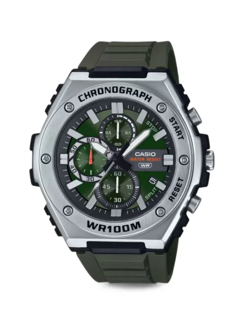 Casio logo-print 52.3mm watch