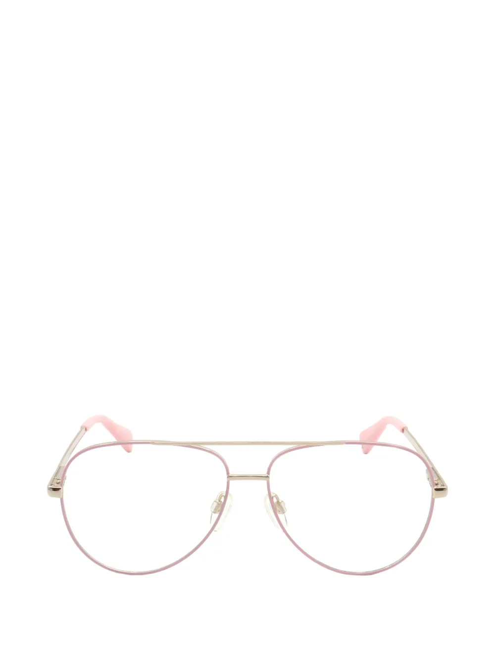 Moschino pilot-frame glasses