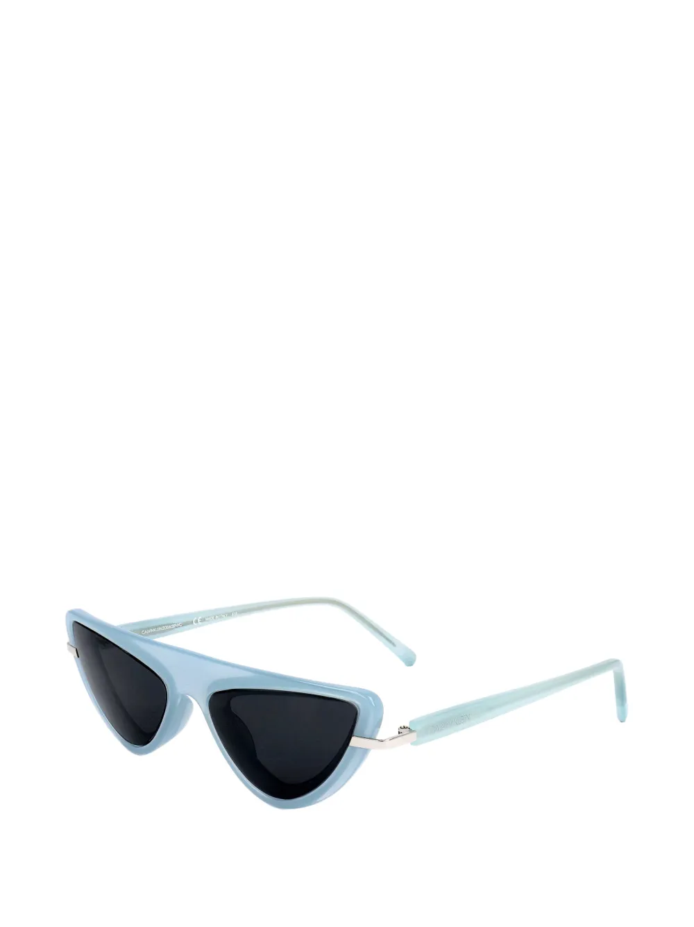 Calvin Klein Cat-eye Sunglasses in Blue, view 2
