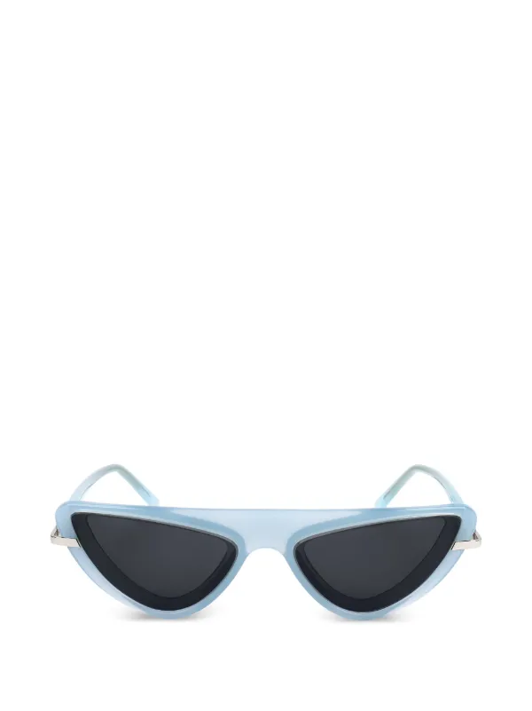 Calvin Klein Cat-eye Sunglasses in Blue