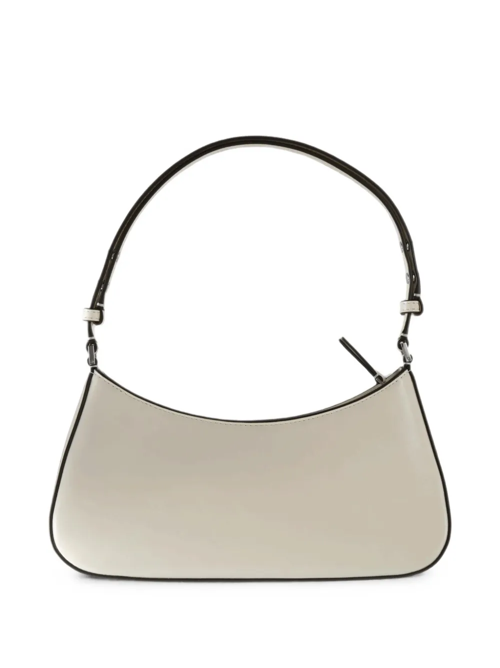Tory Burch Robinson schoudertas met rits Beige
