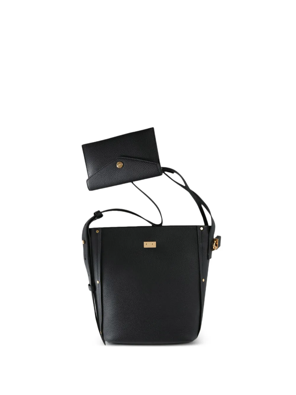 Tory Burch medium Lock Slim bucket bag - Nero