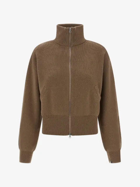 extreme cashmere Xtra Cute jacquard-knit cardigan