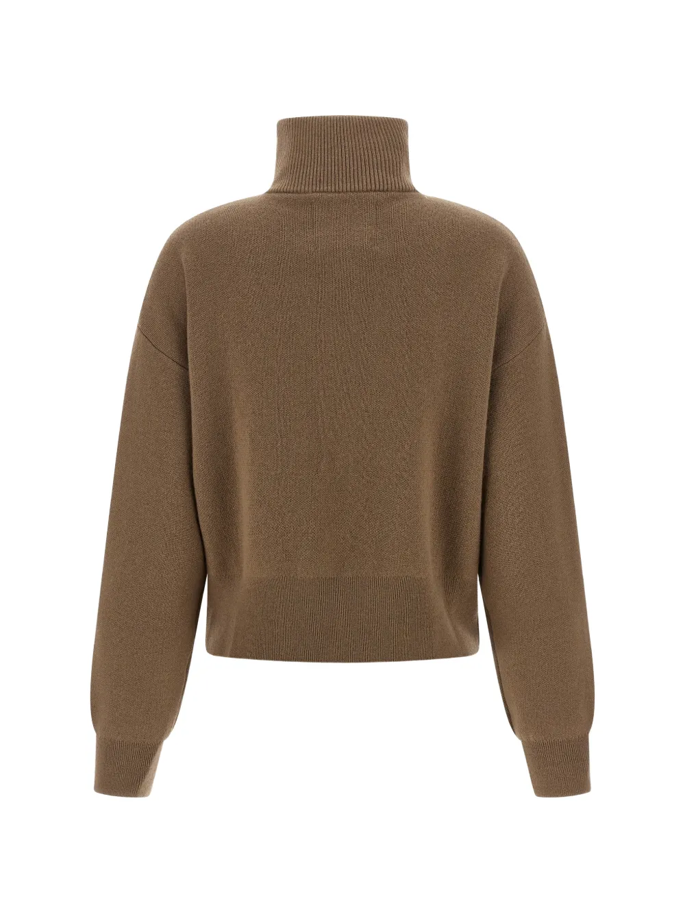 extreme cashmere Xtra Cute gebreid vest met jacquard Bruin