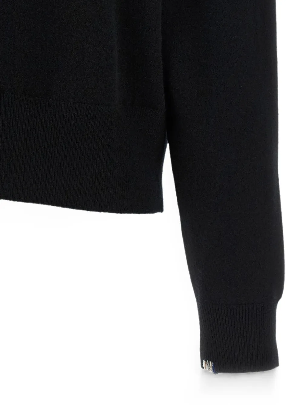 extreme cashmere n°436 Luce vest met knopen Zwart