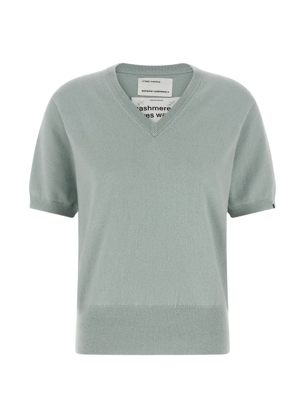 extreme cashmere n490 Martina V-neck sweater - Grün