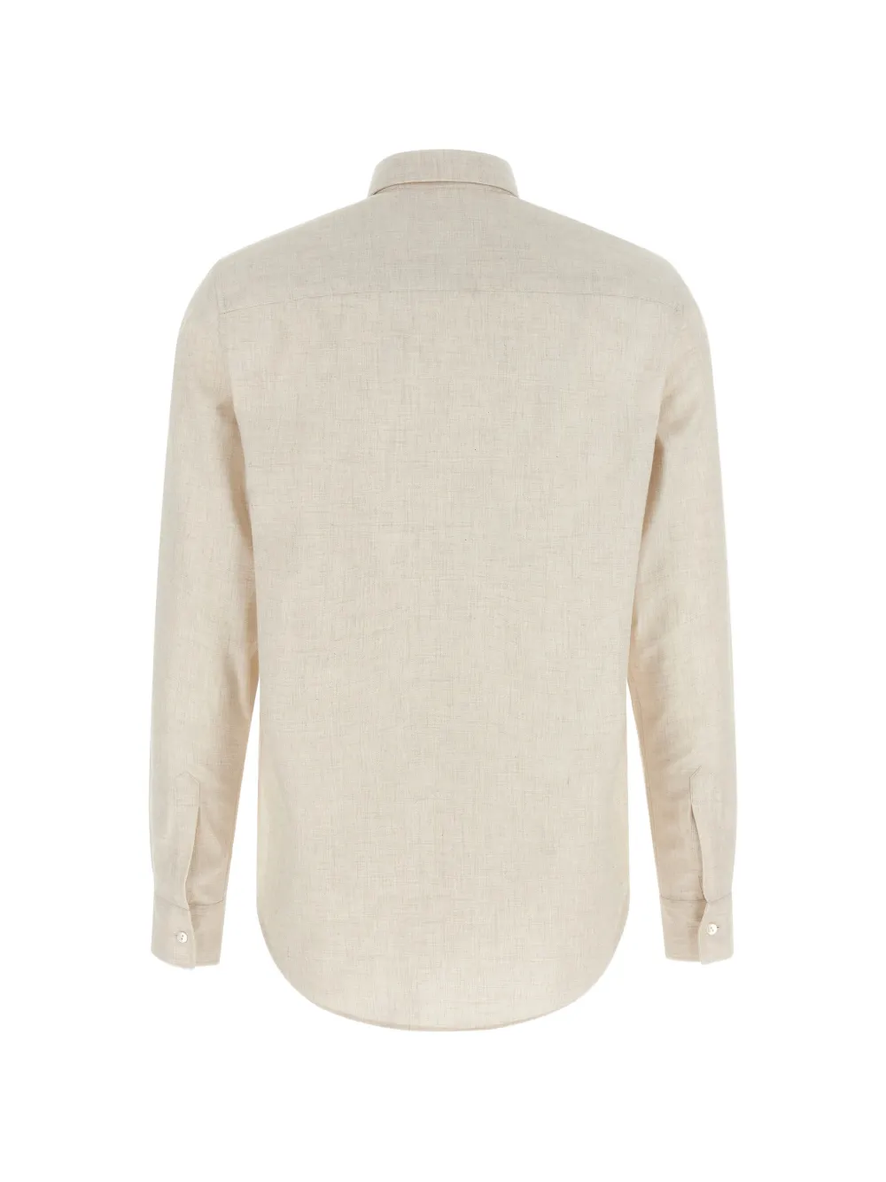 Xacus Gemêleerde flanellen blouse Beige