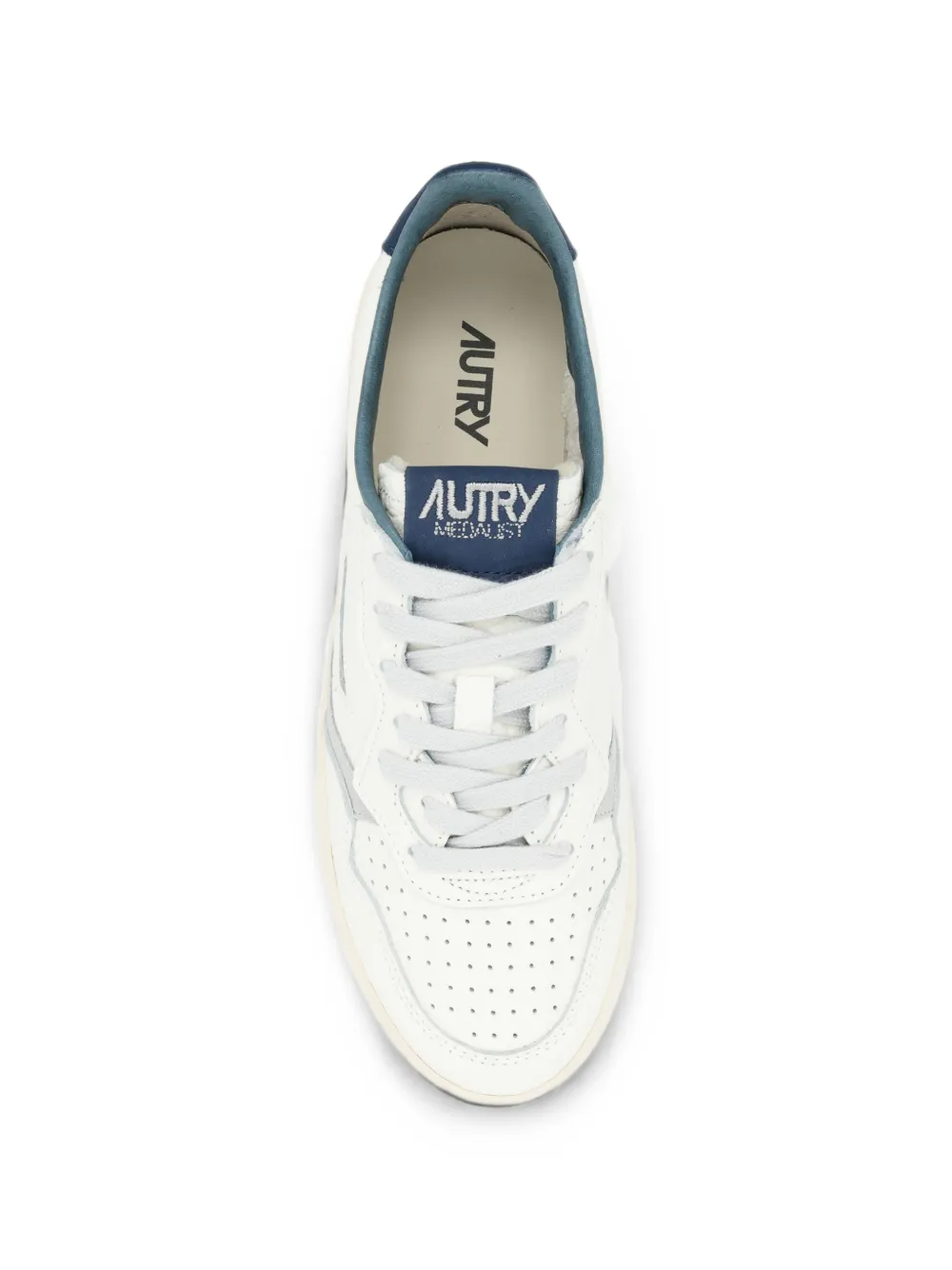 Autry Medalist panelled sneakers Beige