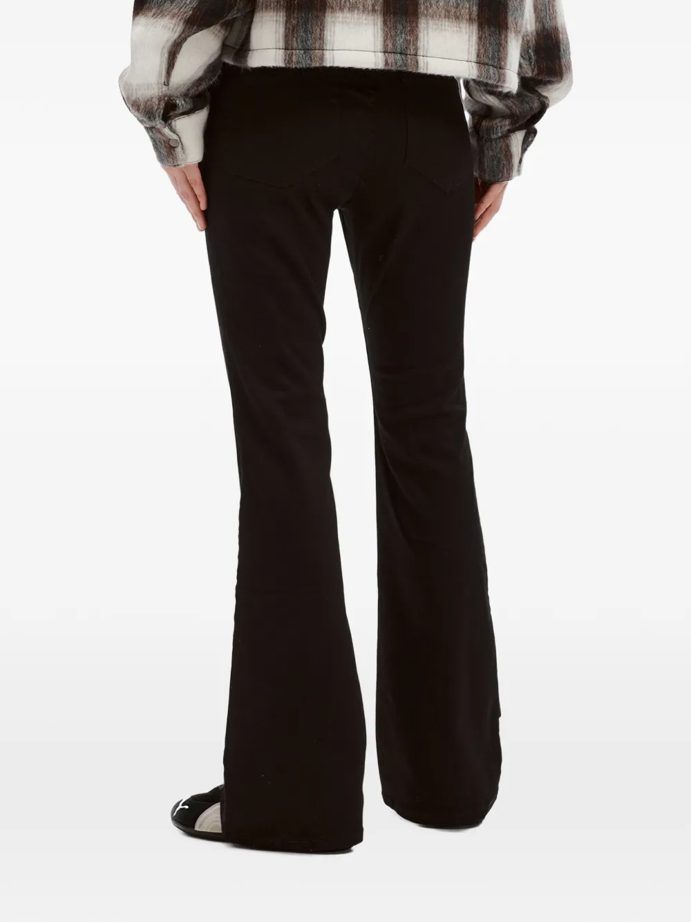 izzue Flared broek Zwart
