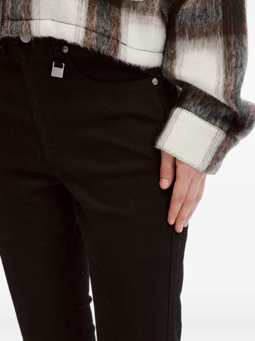 izzue Flared broek Zwart