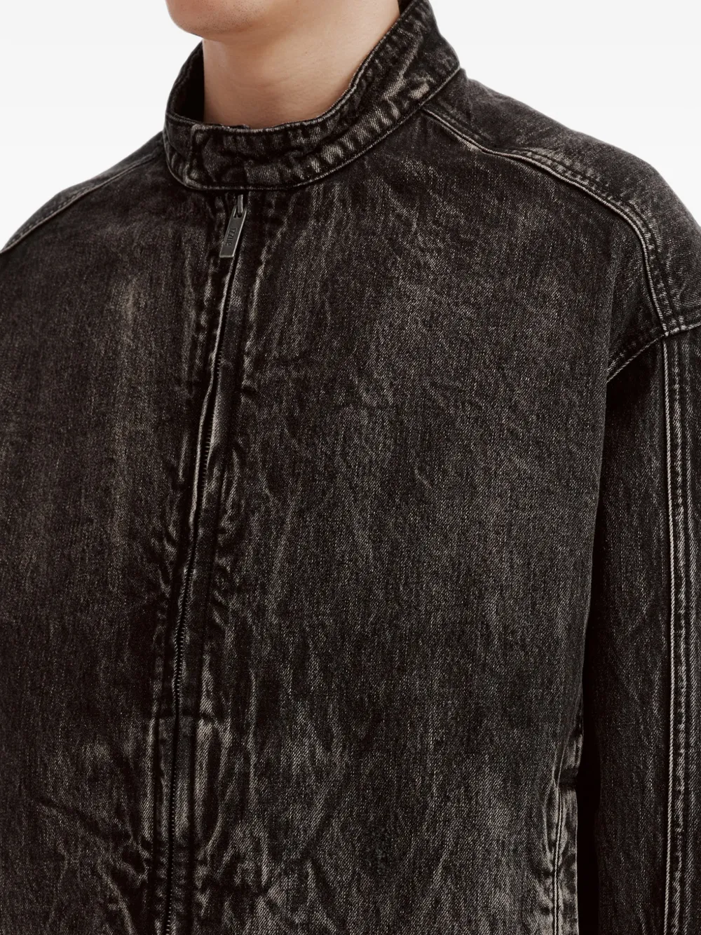 izzue Denim jack Zwart
