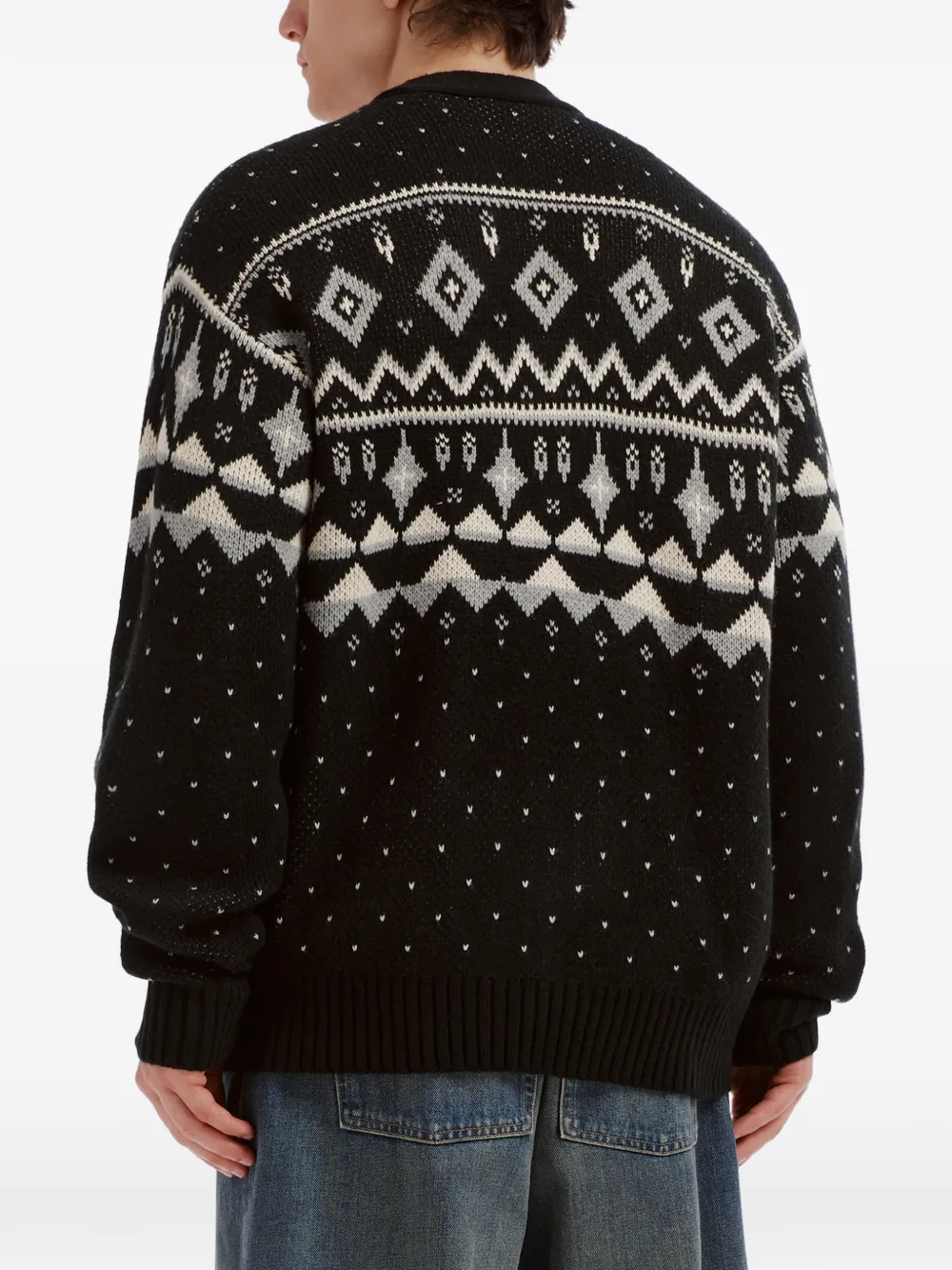CHOCOOLATE Gebreid vest Zwart