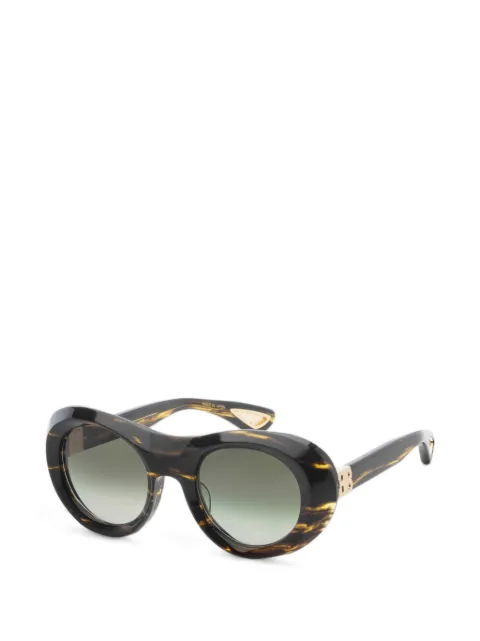 Bugatti Runde Sonnenbrille in Schildpattoptik