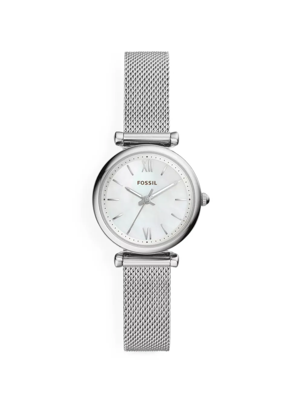FOSSIL Carlie mesh 29mm watch - Bianco