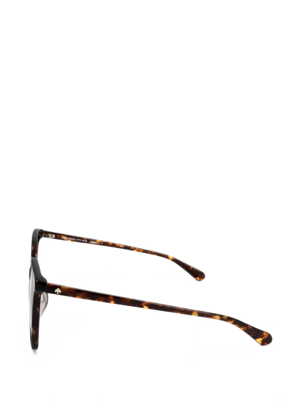 Kate Spade Brigitte zonnebril met schildpadschild-design Bruin