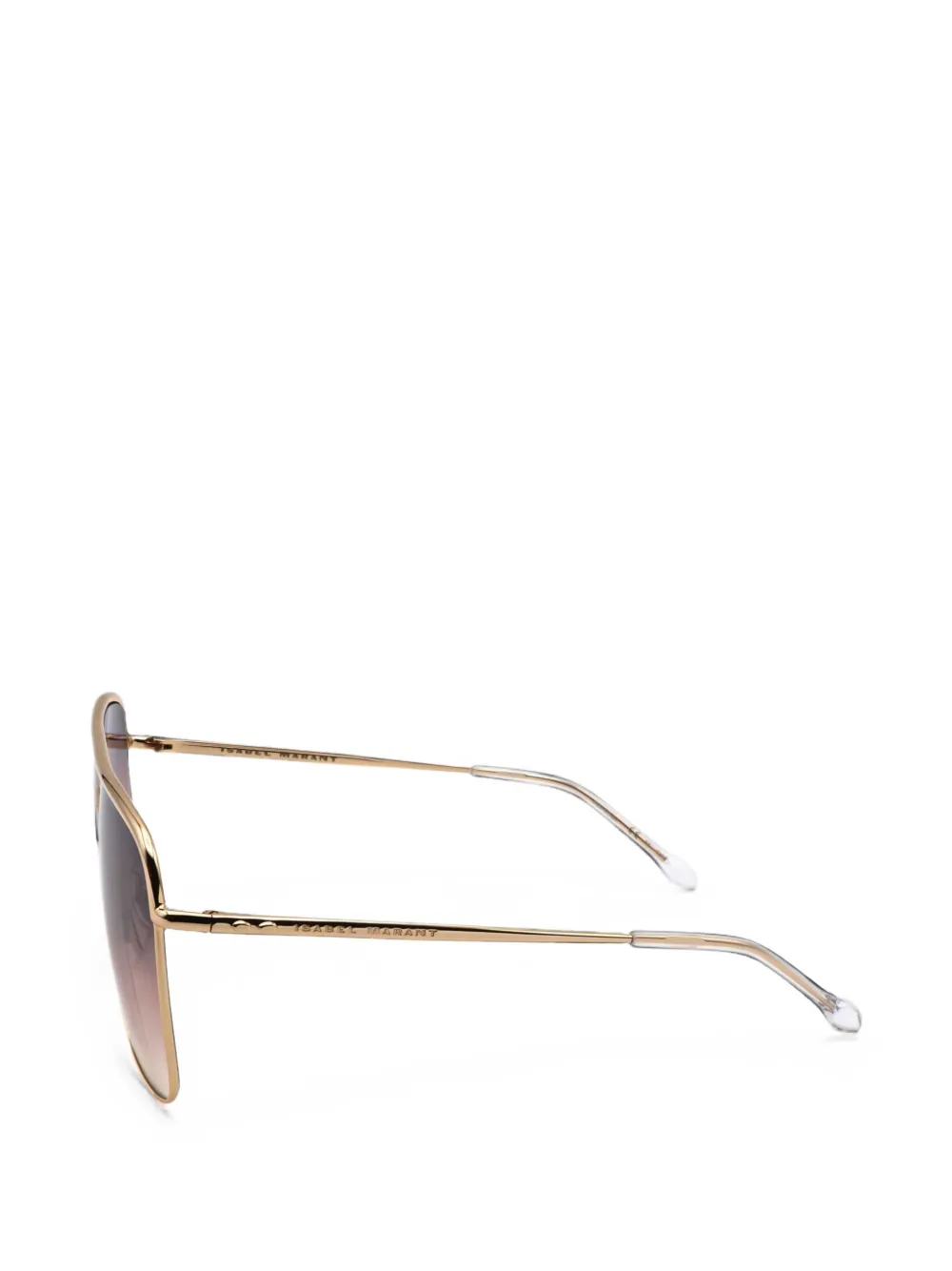 Isabel Marant Eyewear Zonnebril met vierkant montuur Goud
