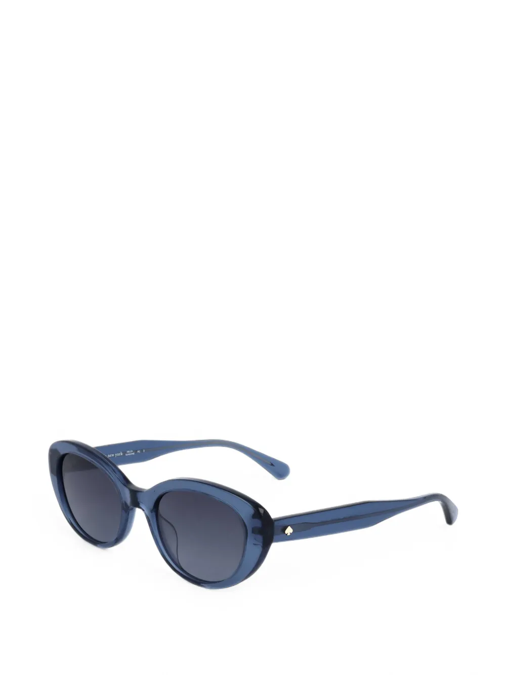 Kate Spade Zonnebril met cat-eye montuur Blauw