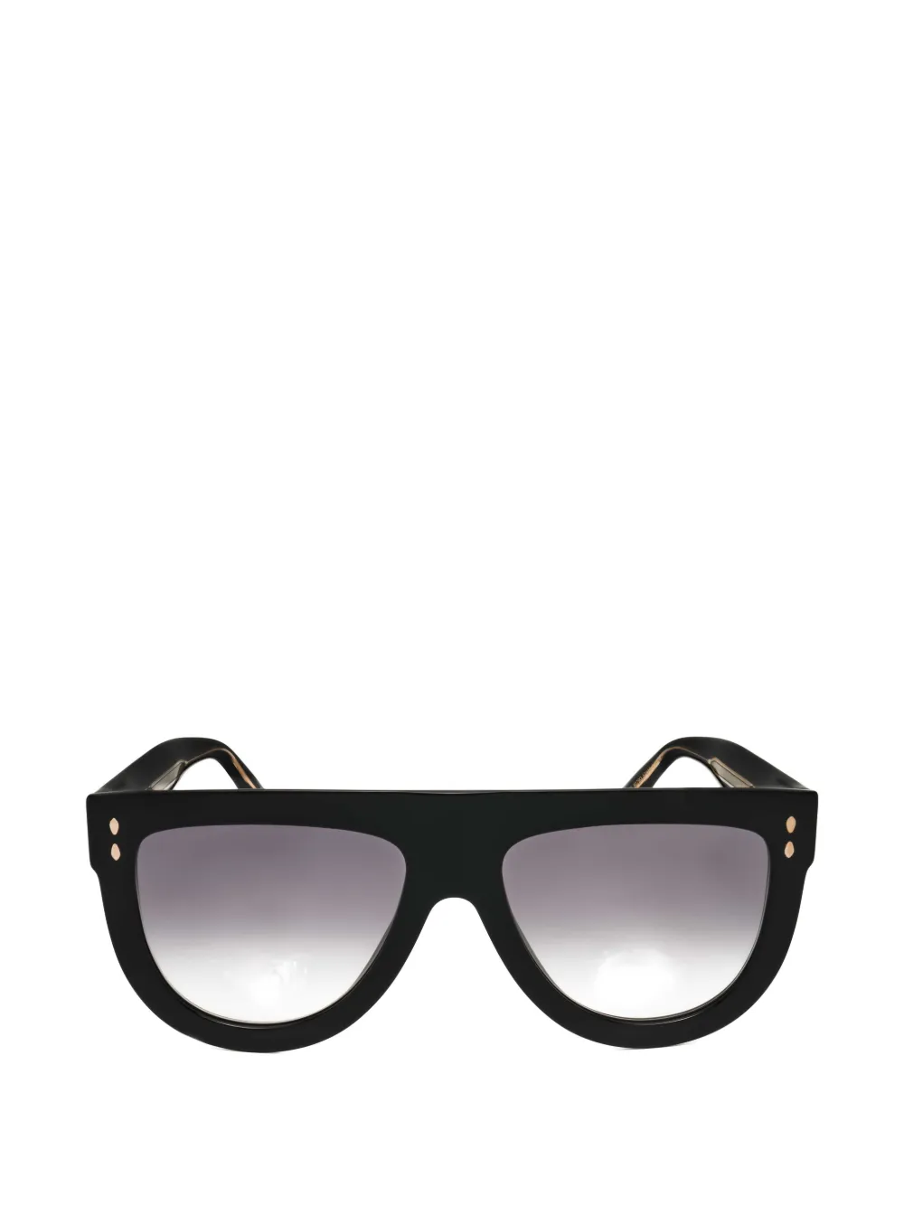 Isabel Marant Eyewear geometric-frame sunglasses Zwart
