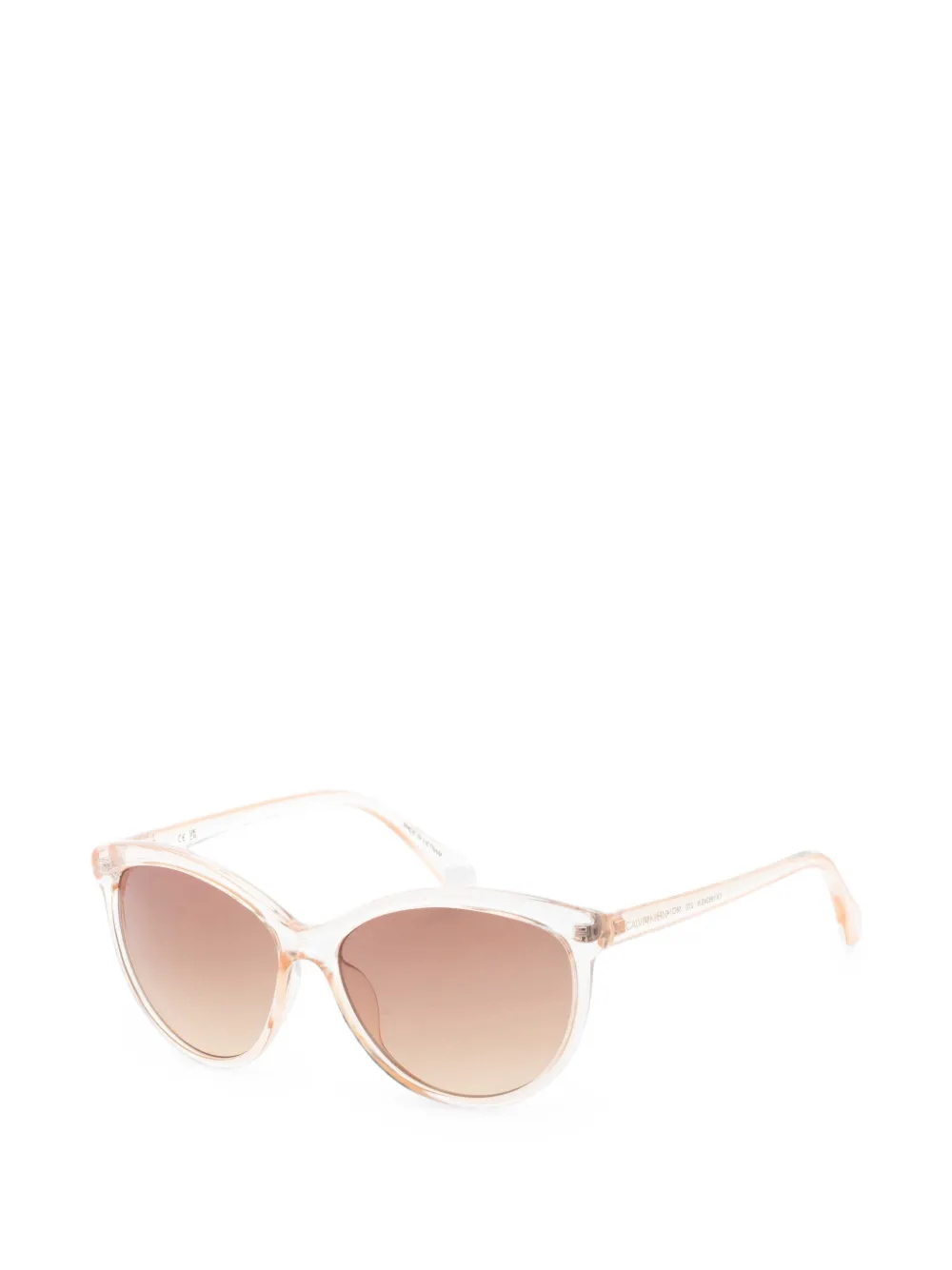 Calvin Klein Cat-eye Sunglasses in Neutrals, view 2
