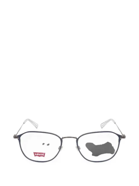 Levi's geometric-frame glasses