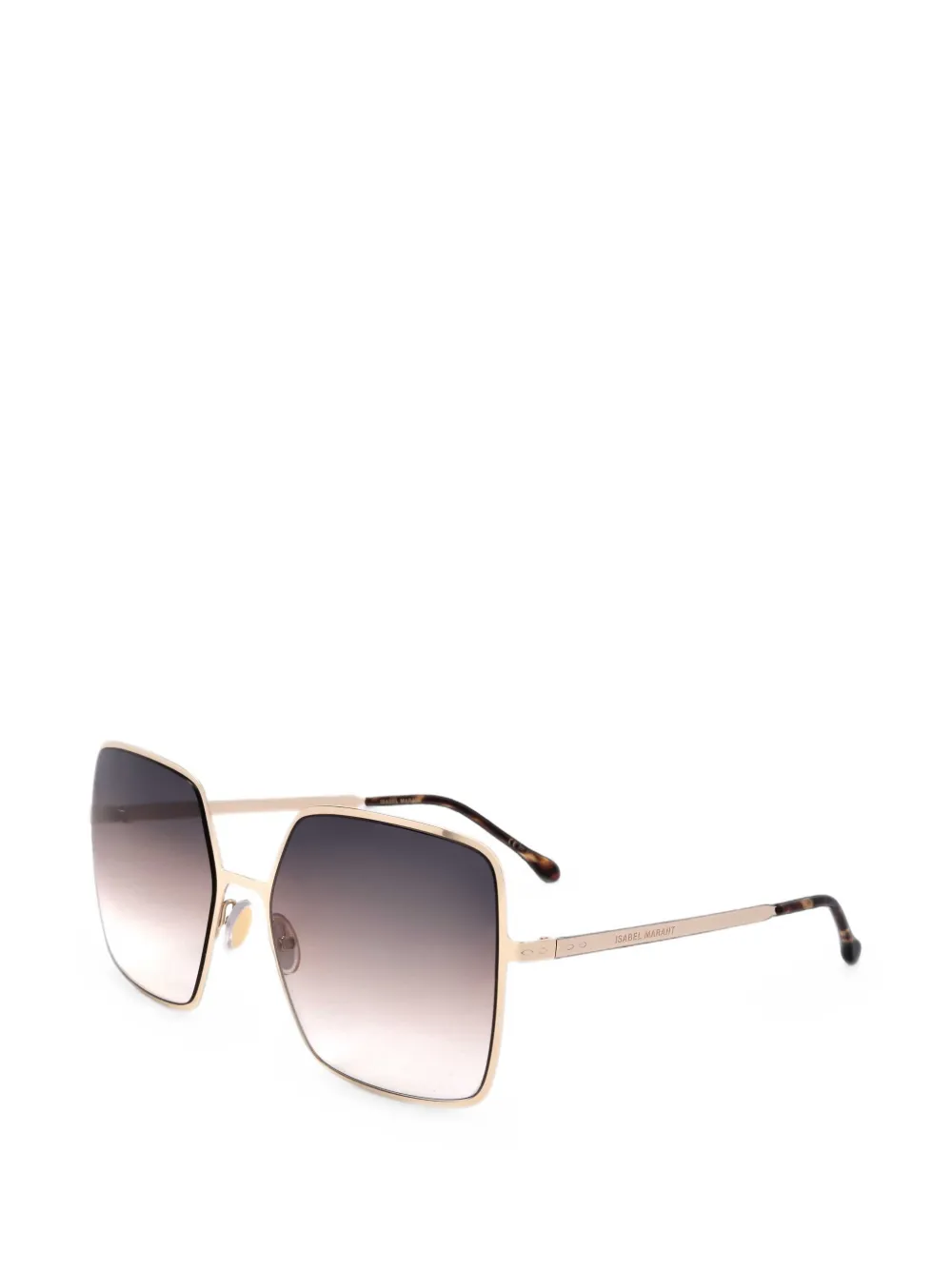 Isabel Marant Eyewear Zonnebril met vierkant montuur Goud