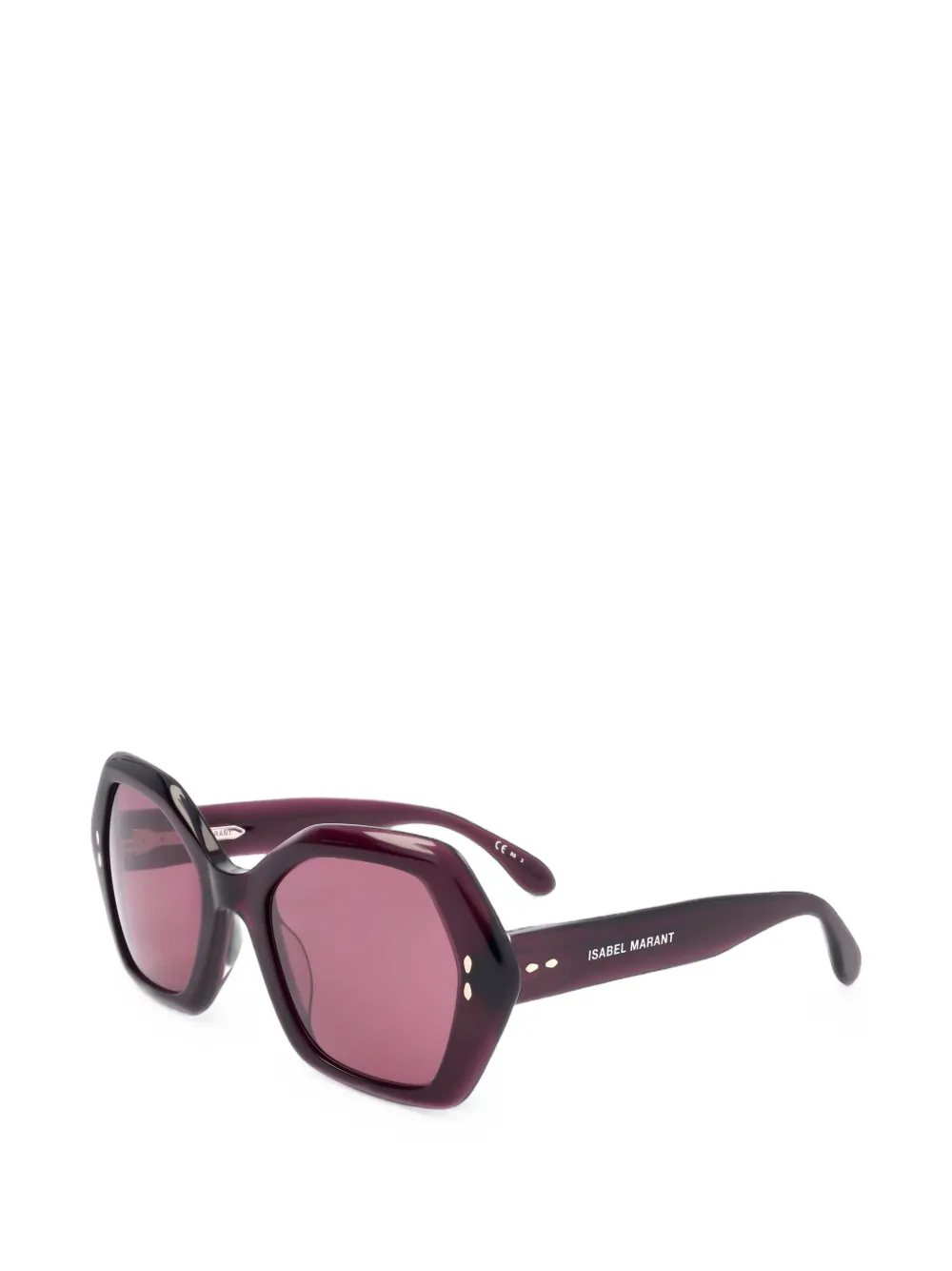 ISABEL MARANT geometric-frame sunglasses - Viola