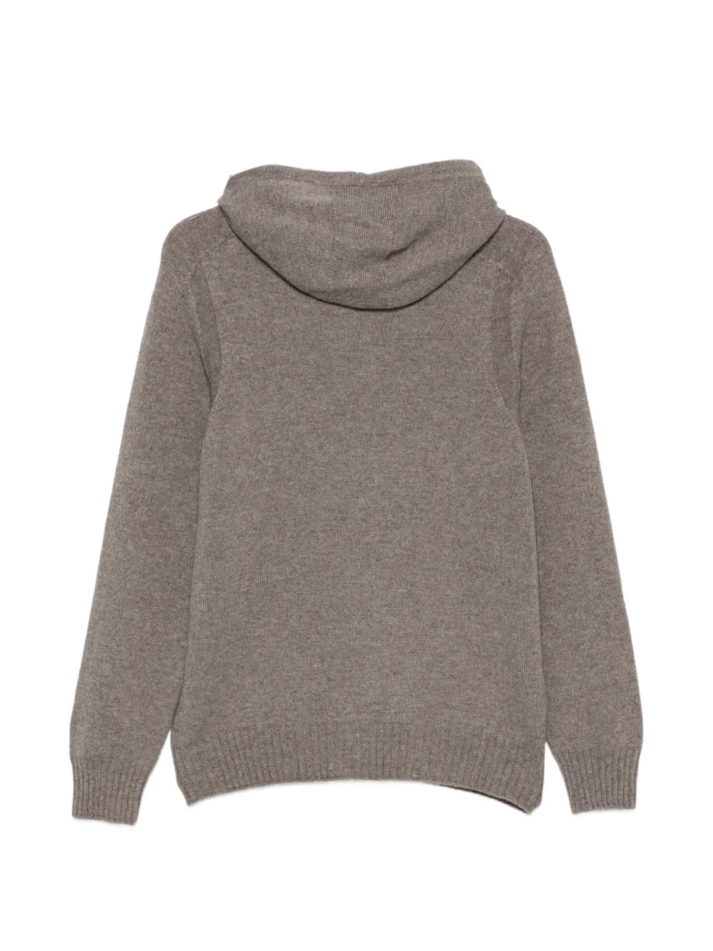 Barba zip-up hood cardigan Bruin