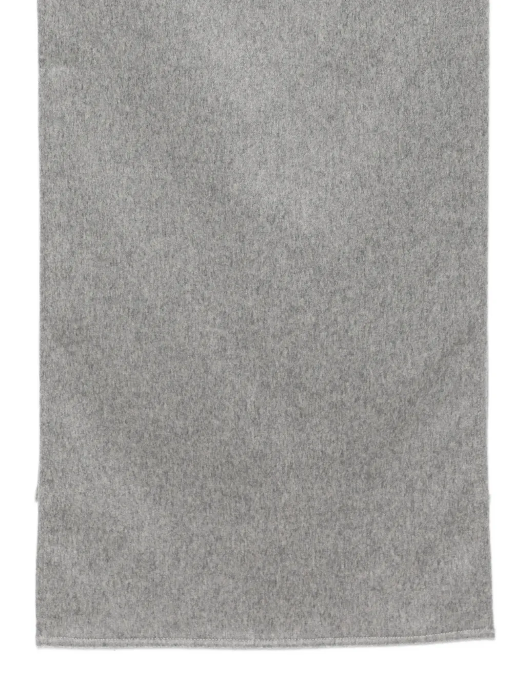 Barba melange-effect cashmere scarf Grijs