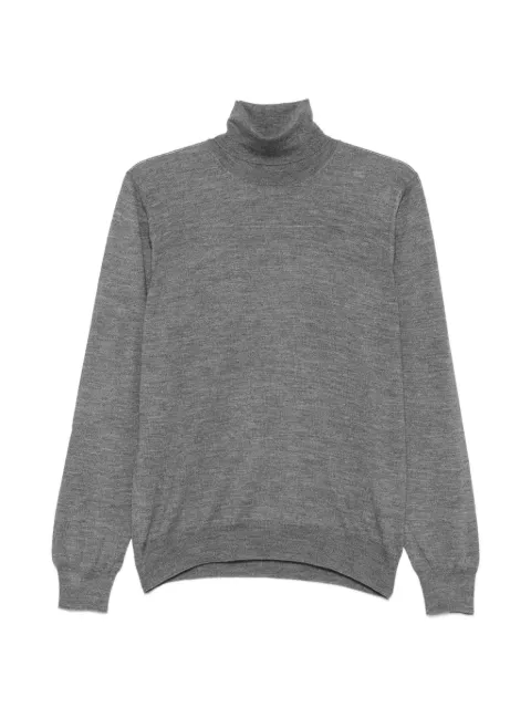 Barba jersey con cuello vuelto