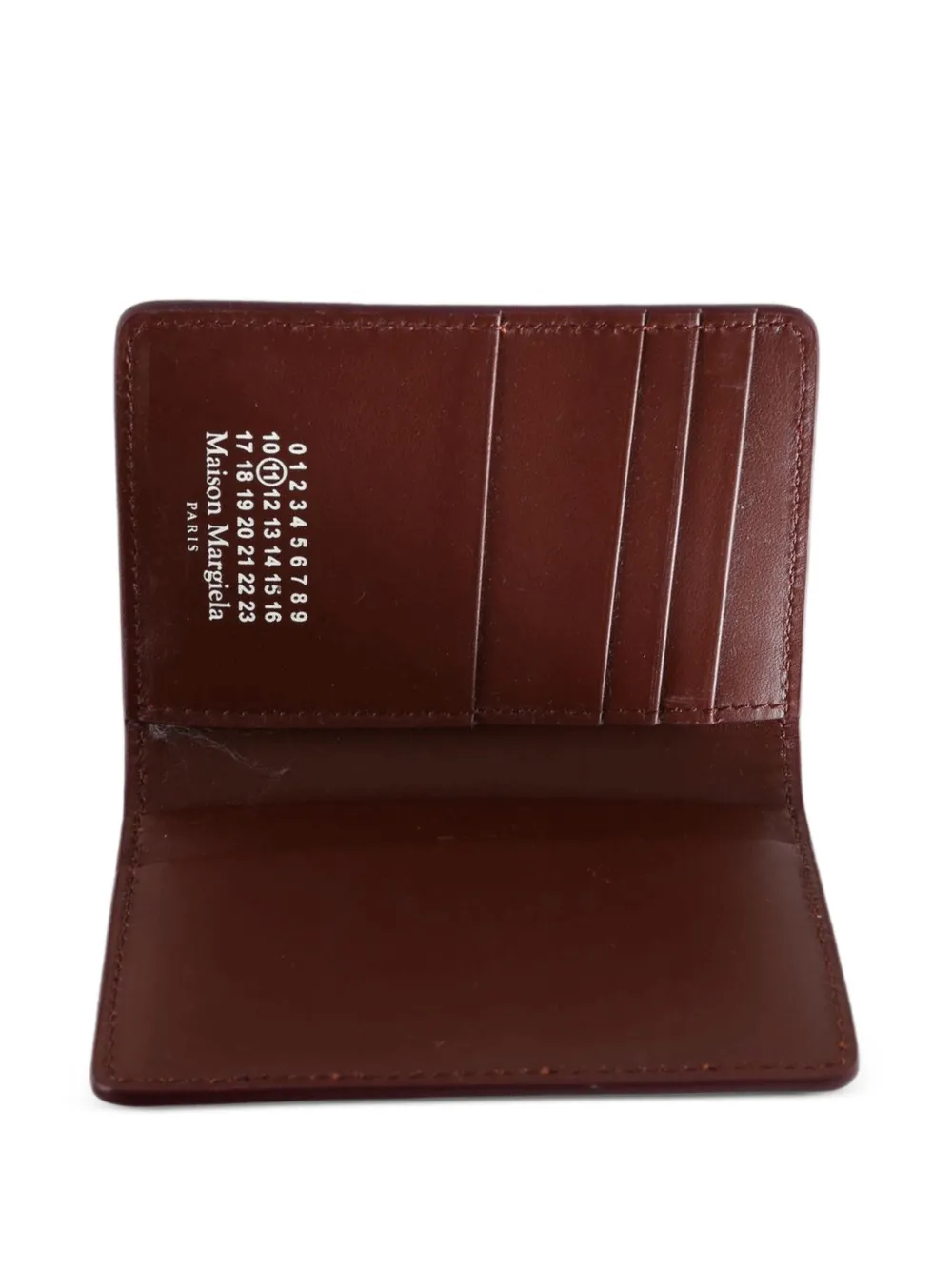 Maison Margiela Leren pasjeshouder Bruin