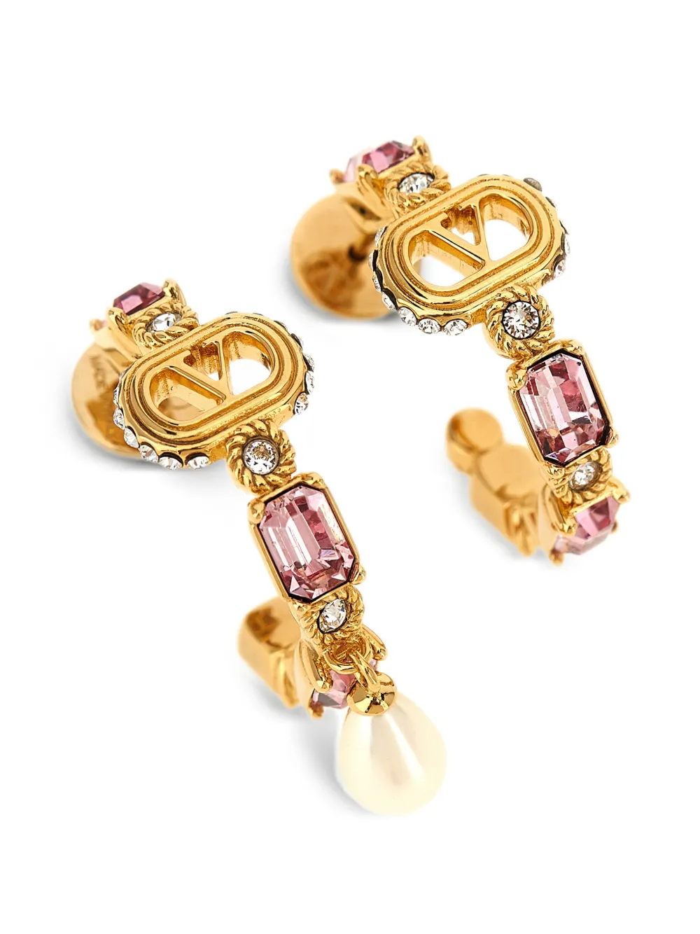 Valentino Garavani Ovalette earrings - Gold