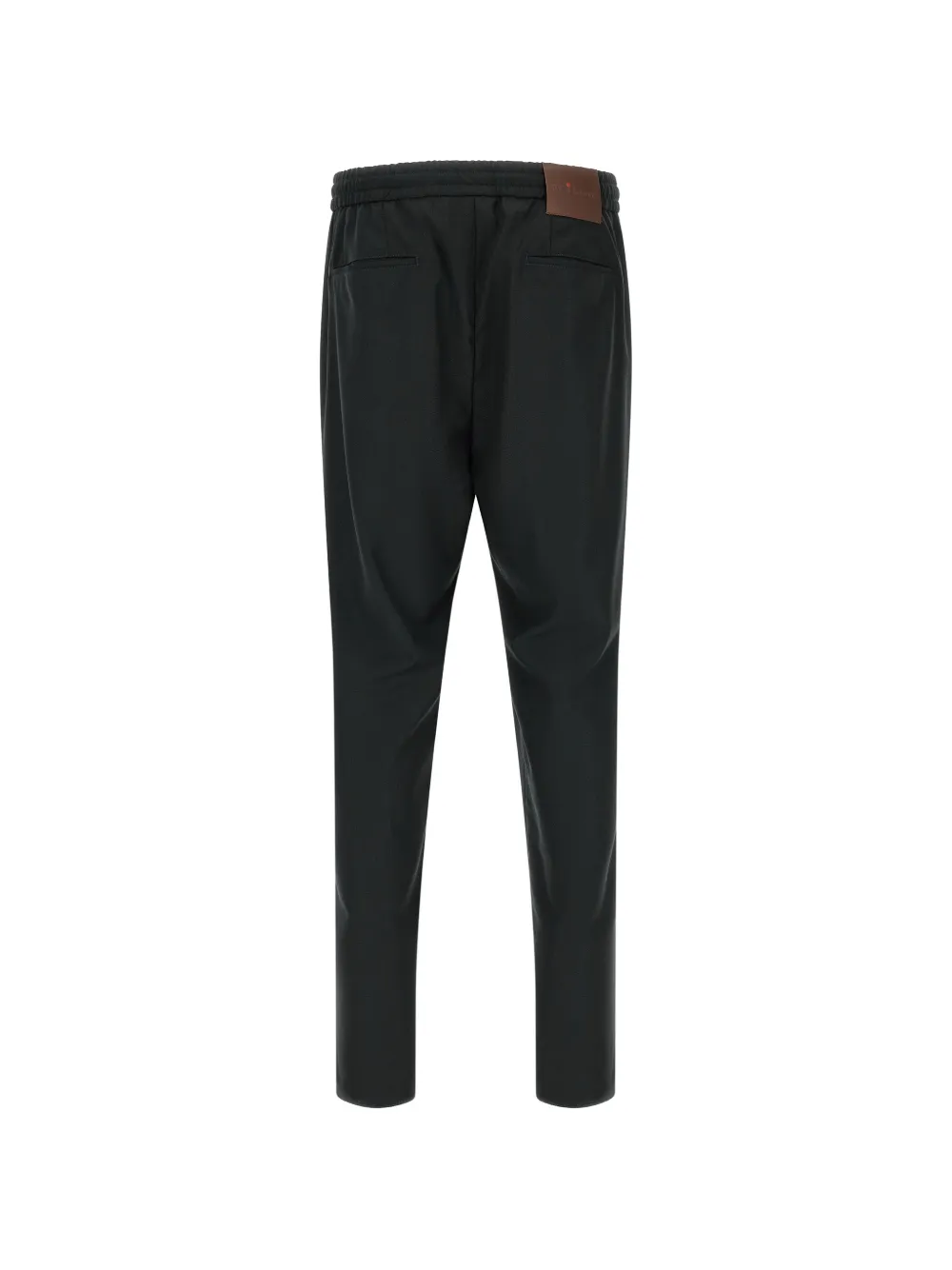 Kiton Wollen plooibroek Grijs
