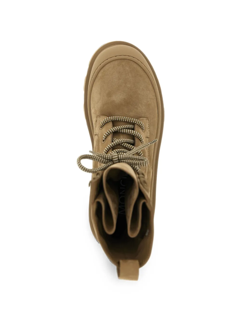 Moncler Vera High nubuck veterlaarzen Beige