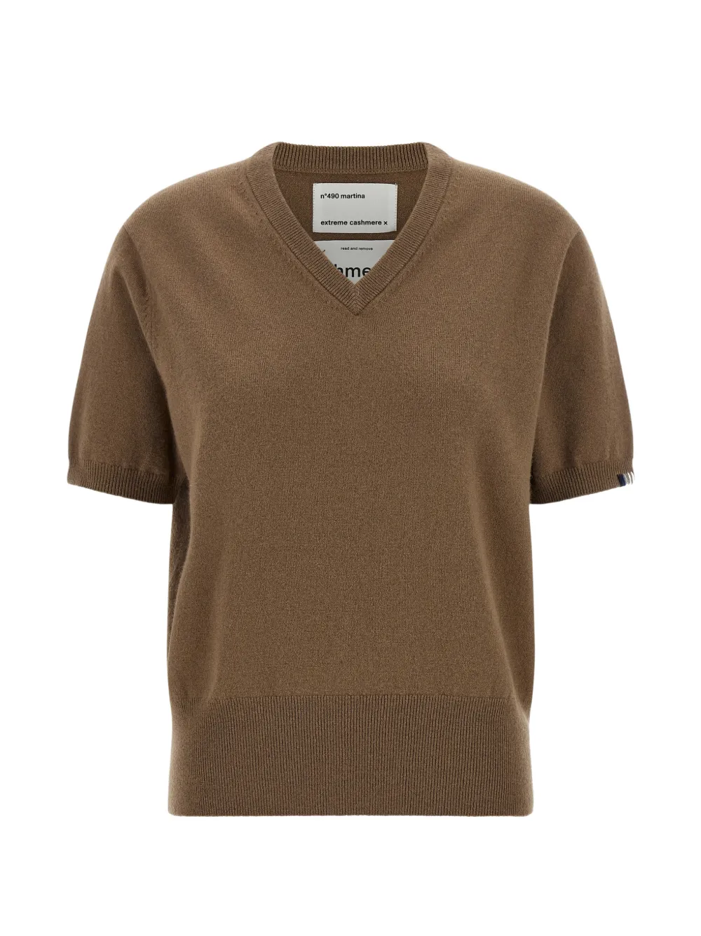 extreme cashmere N°490 Martina short-sleeve sweater