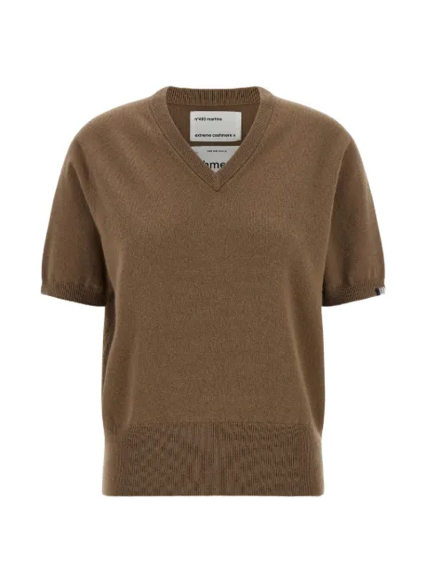 extreme cashmere N°490 Martina short-sleeve sweater