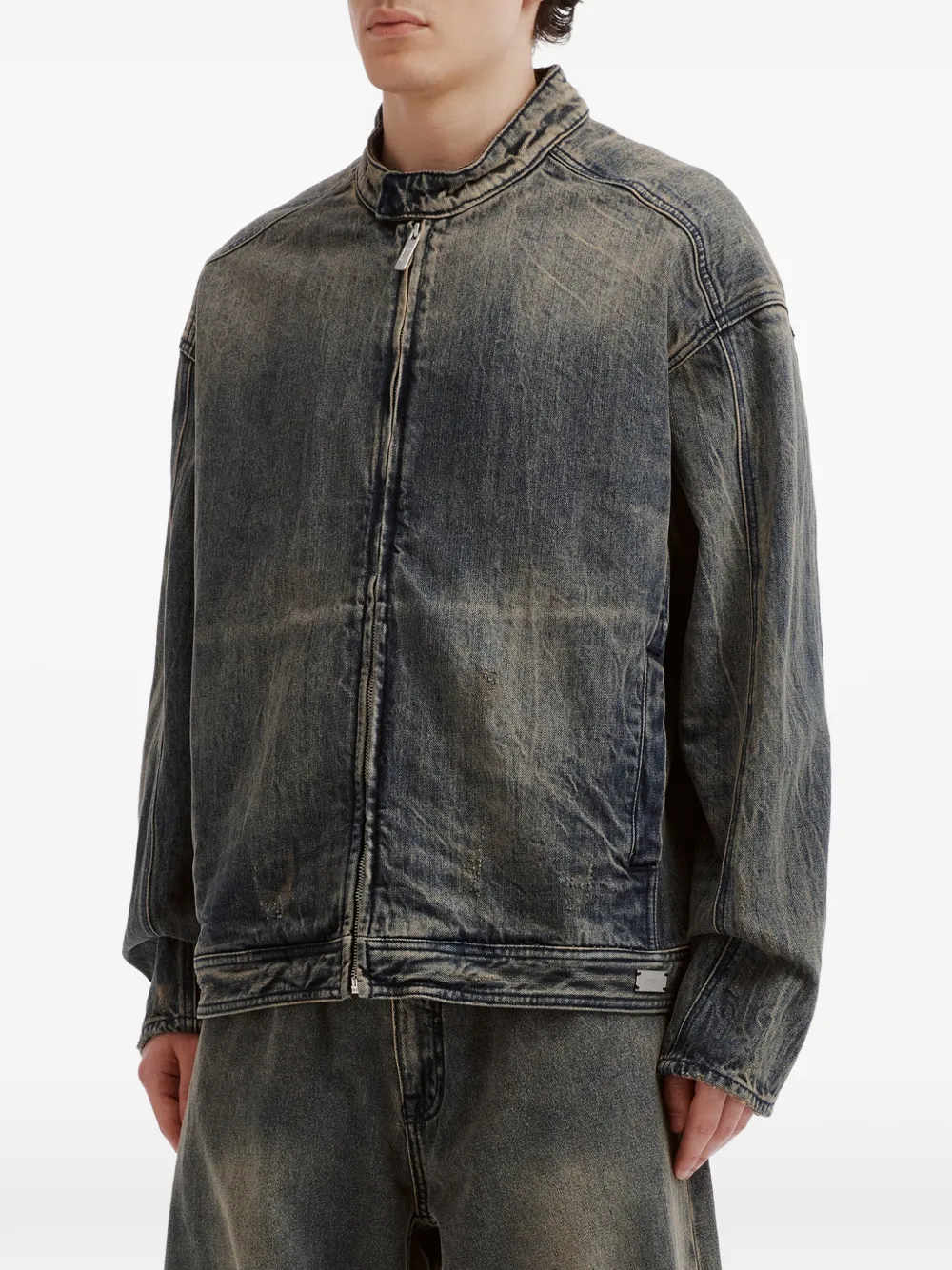 izzue Denim jack Blauw