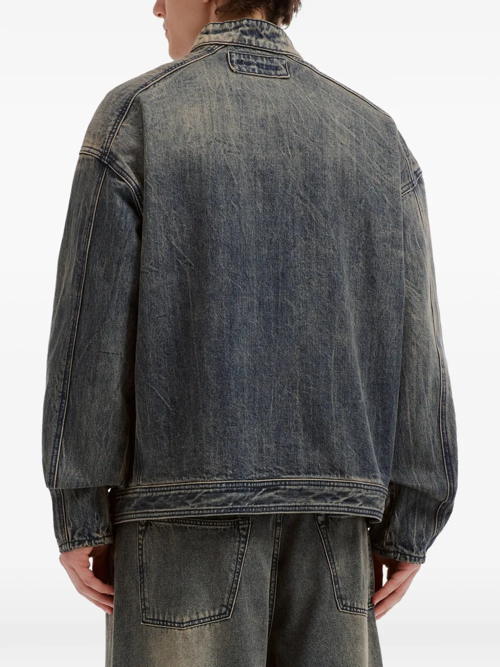 izzue Denim jack Blauw