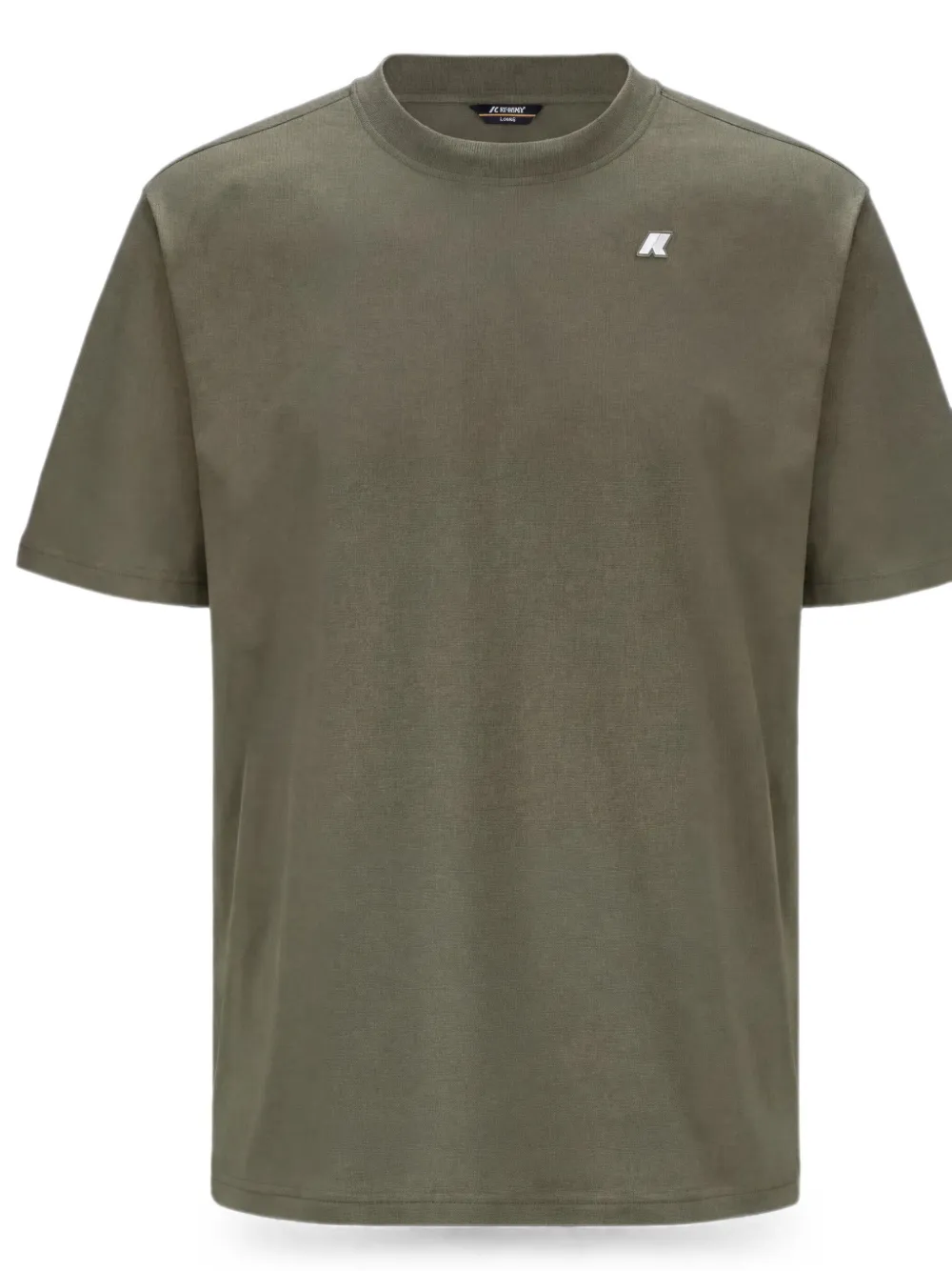 K-Way Solo T-shirt met logopatch Groen