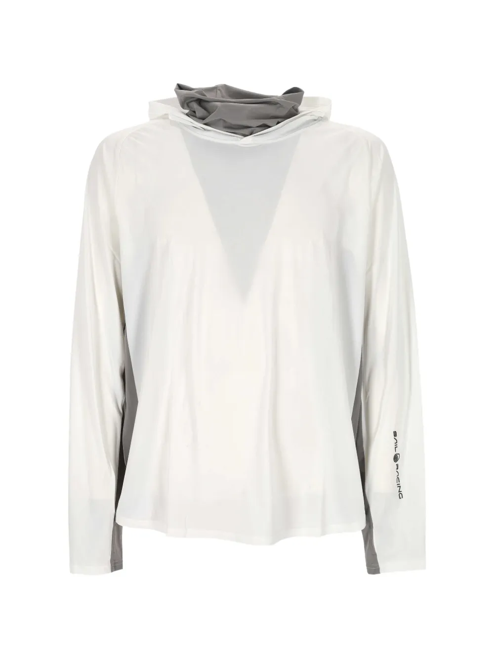 Sail Racing The Shore logo-print hoodie - Bianco