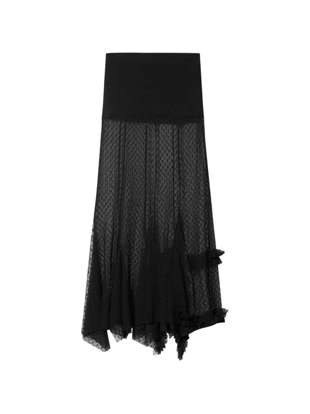 ISABEL MARANT Ioana A-line maxi skirt - Nero
