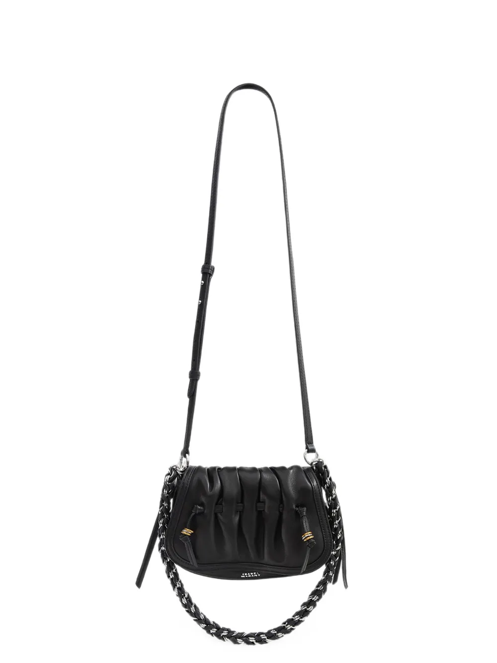 ISABEL MARANT Bolton XS ruched shoulder bag · OS