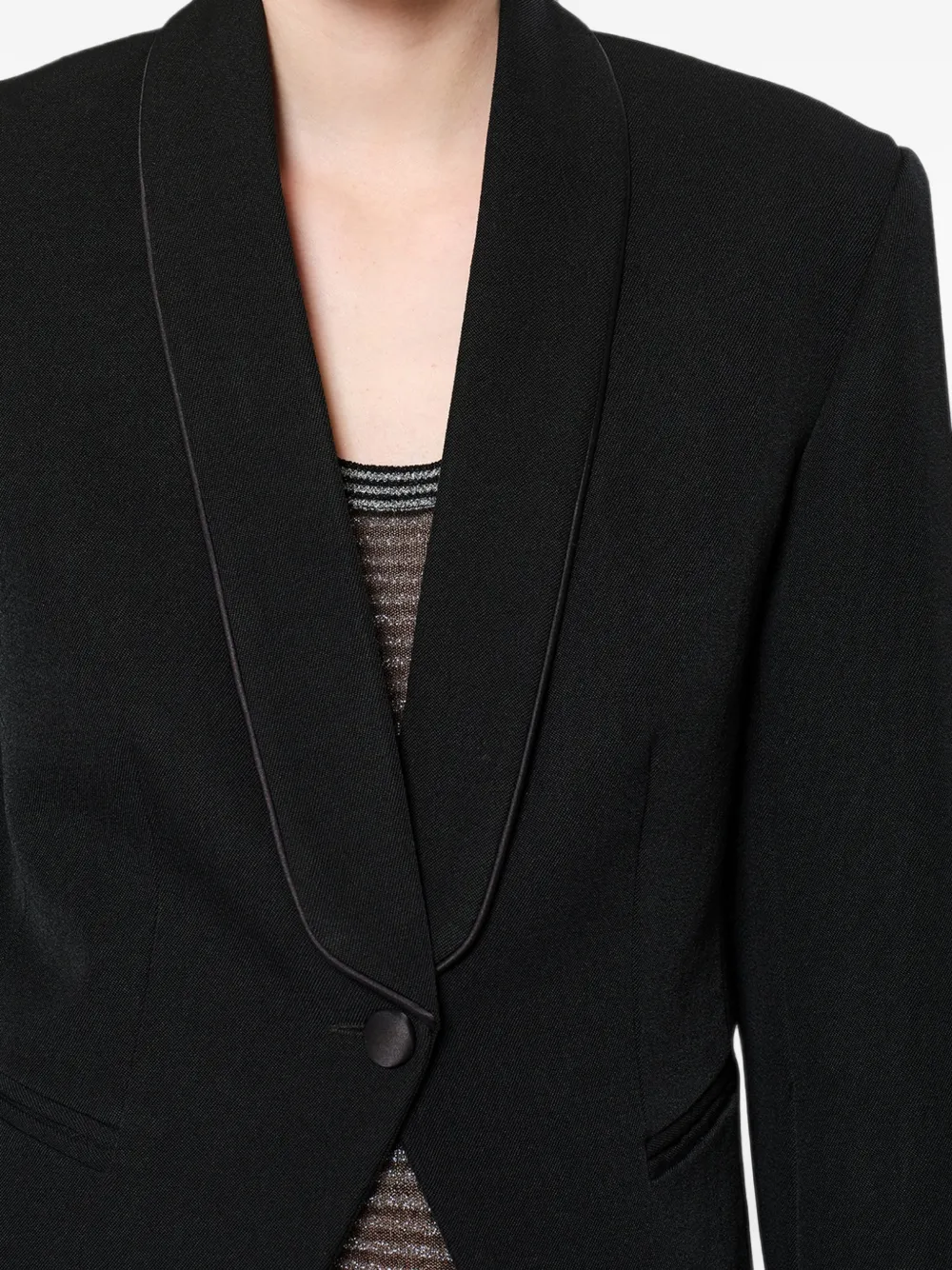 ISABEL MARANT Pialena wool jacket Zwart