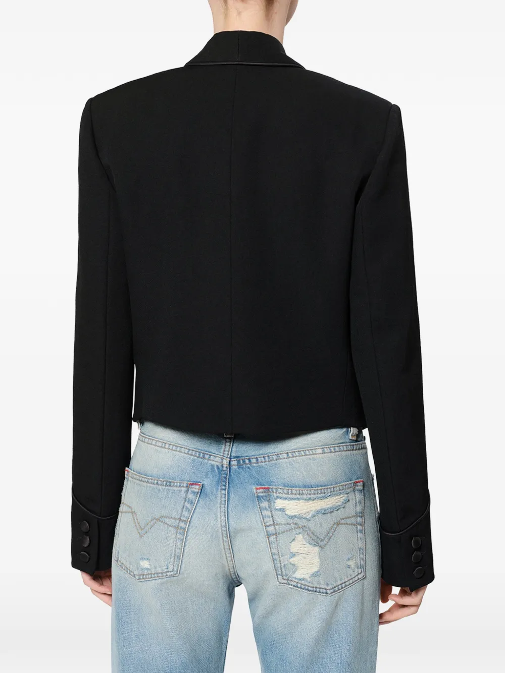 ISABEL MARANT Pialena wool jacket Zwart