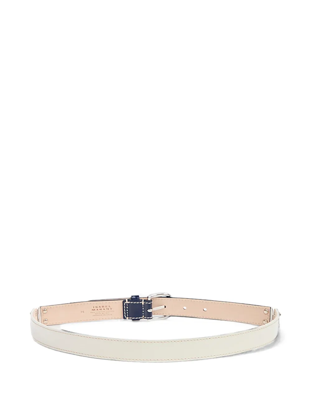 ISABEL MARANT Leren riem Blauw