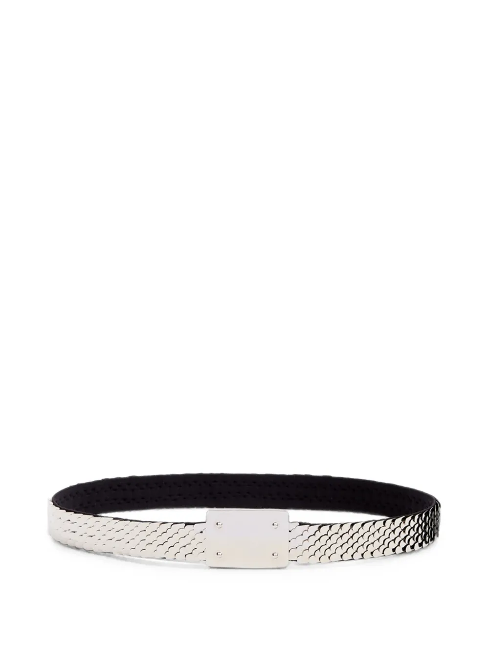 ISABEL MARANT Heria scale-effect belt Zilver